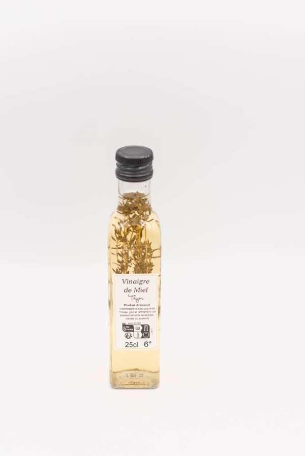 Vinaigre de miel au Thym (25 cl)